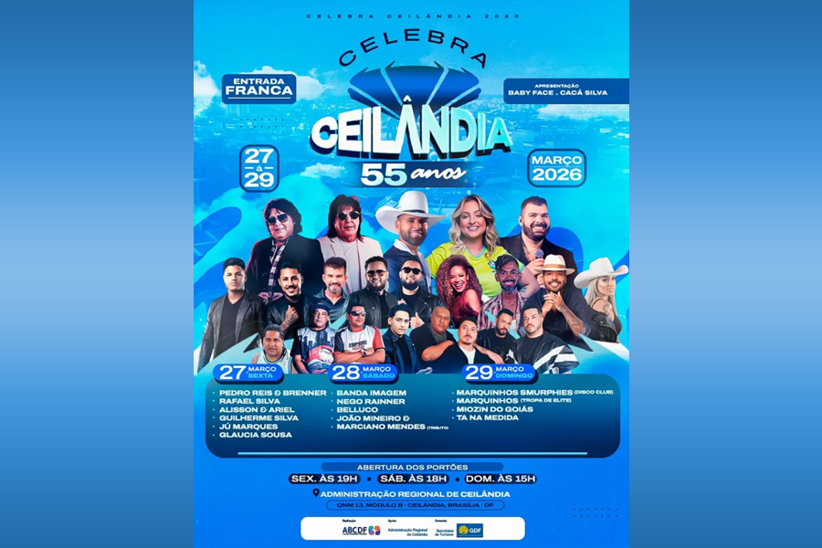 Celebra Ceilândia – 55 Anos